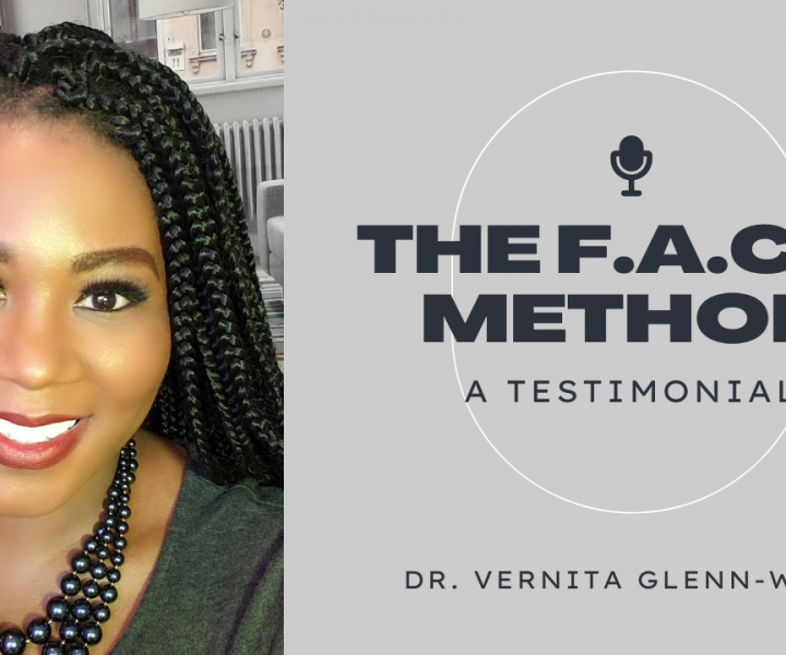 In this video, Dr. Vernita Glenn-White, a former K-20 mathematics educator, shares how the F.A.C.E. Method Mini-Course offered strategies that she found helpful in her online college mathematics courses during her final semester as a college professor in 2021. Even though she was well-versed in effective teaching strategies before taking the course,  she still found the methods and new perspective towards online teaching and learning offered in the F.A.C.E. Method refreshing.